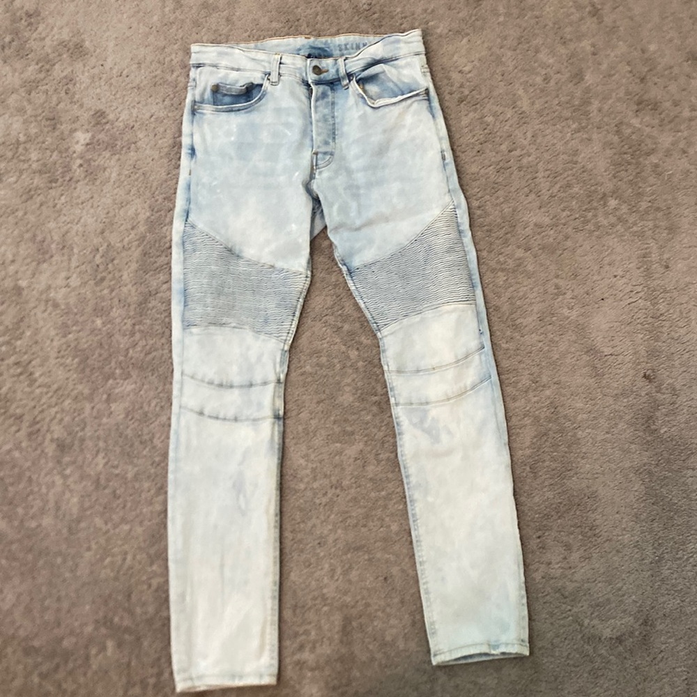 Slim distressed Motto Jeans